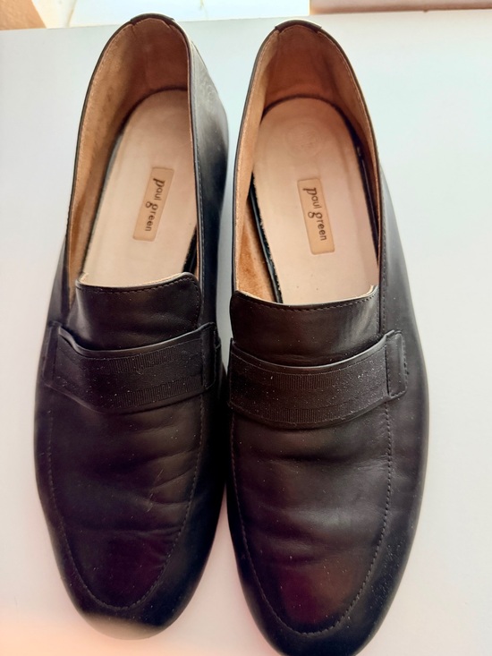 Paul Green Shoes - Paul Green Women’s Nappa Soft Leather Slip-ons, Black, 9